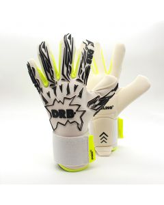 Guantes DRB Hombre Feline Evo Blanco-Amarillo