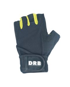 Guantes DRB Adultos Fitness Strong Negro-Amarillo