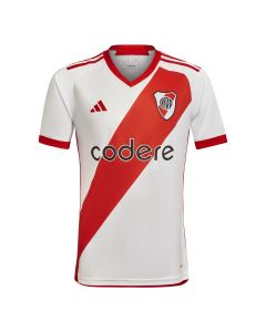  Camiseta Adidas Hombre  River Plate  Blanco-Rojo 2024