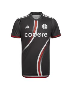 Camiseta Adidas Hombre River Plate  Carbon/Rojo 24/25